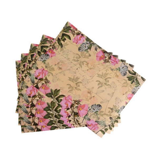 Papel Perfumado para Gavetas Tênue 5 Folhas Animativa