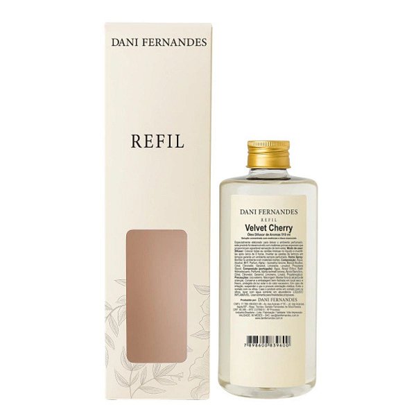Refil de Difusor Aroma Velvet Cherry 510ml | Dani Fernandes