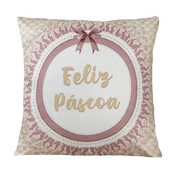 Almofada De Páscoa Memórias Feliz Páscoa 499163 40cm