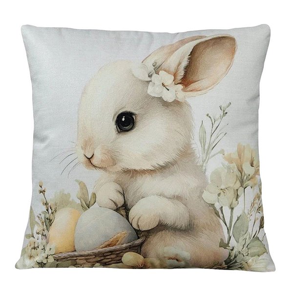Almofada De Páscoa Memórias Bebê Coelha 499164 40cm