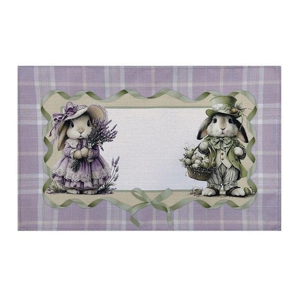 Lugar Americano De Pascoa Poesia 48x31,5cm C/2Und 531022