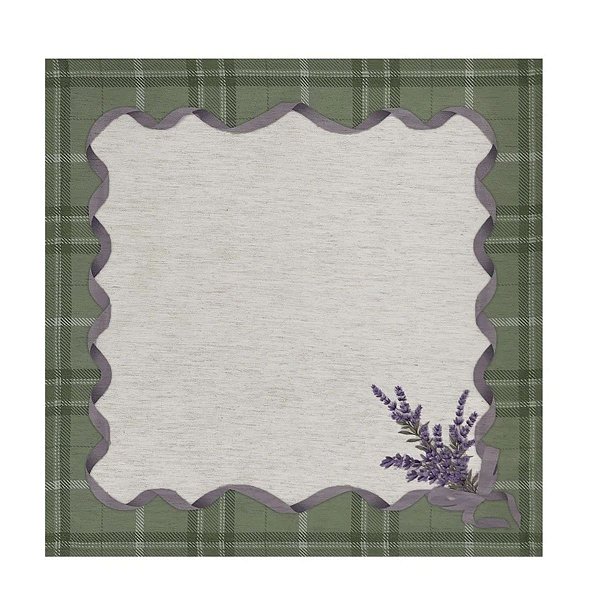 Guardanapo De Pascoa Em Linho Poesia C/ 2Unid 40cm 533303