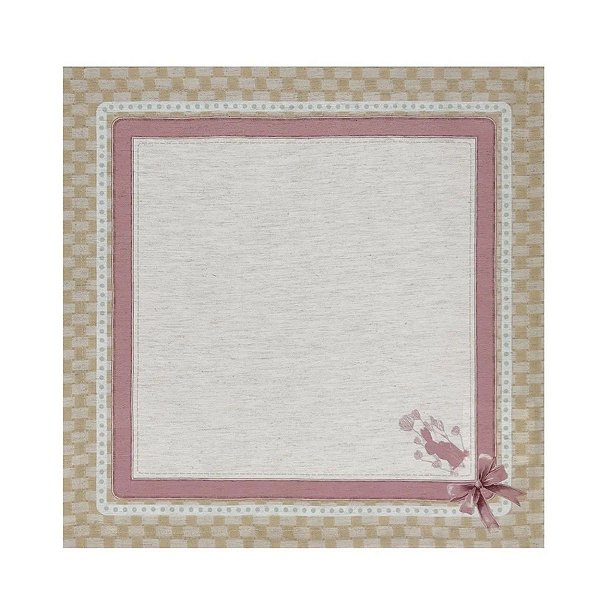 Guardanapo De Pascoa Em Linho Ternura C/ 2Unid 40cm 533300