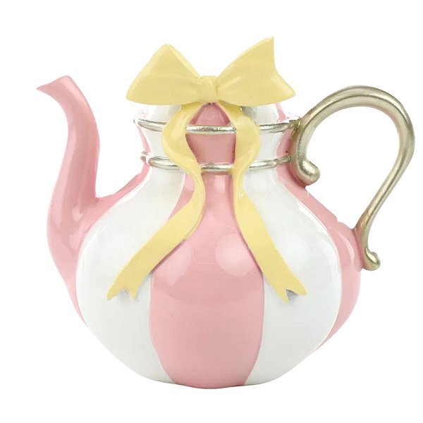Porta Velas De Pascoa Tea Party Bule 11cm 1067843