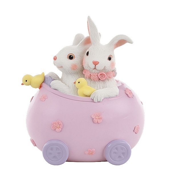 Coelho De Pascoa Color Baby Carrinho de Passeio  11,5x10x7,5cm 1098981 1Unid