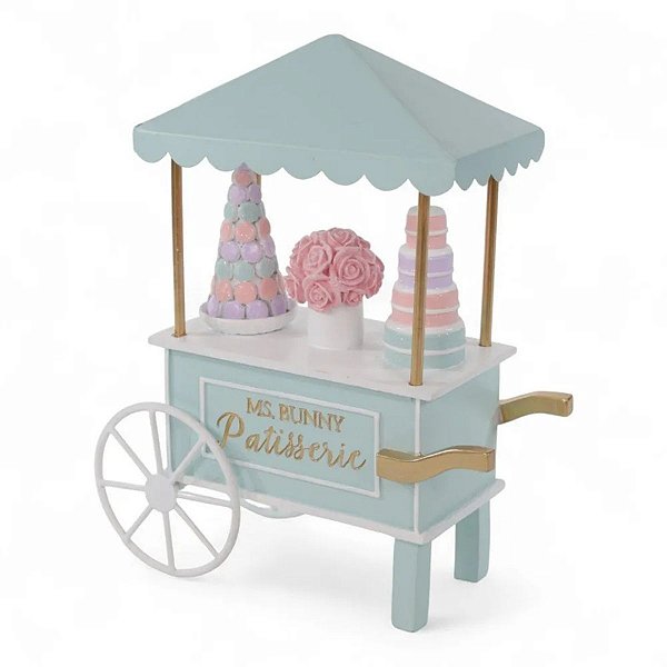 Carrinho De Doces Da Páscoa Pastries 25,5x22x9cm 1099898 1Unid