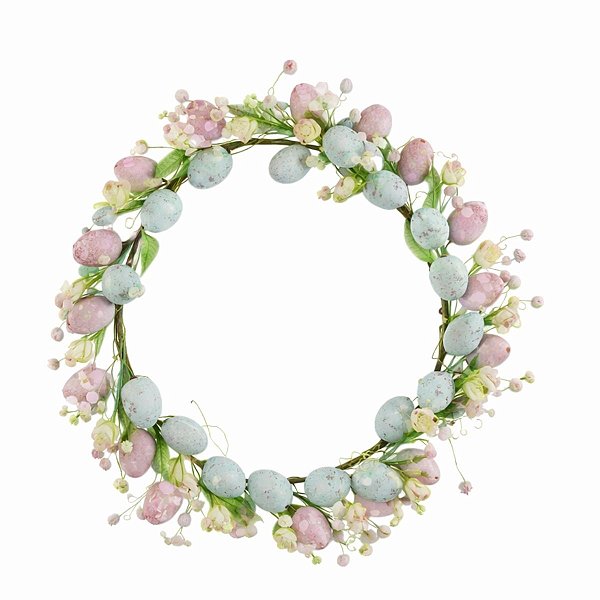 Guirlanda De Pascoa Fondant De Ovos Pick 23cm 1070960