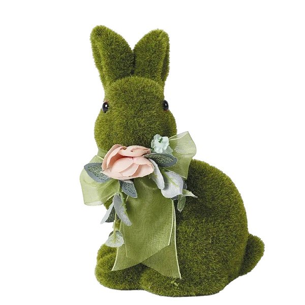 Coelho Da Páscoa Mesh De Grama Colar Rosa 1099253