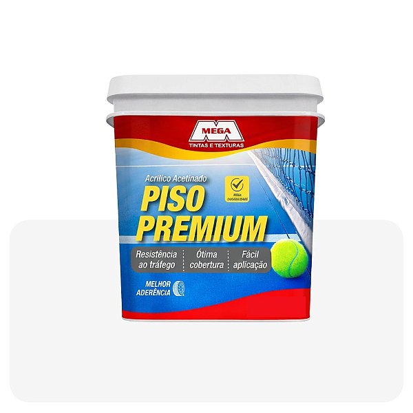 Tinta Piso Branco 0,900ml Mega