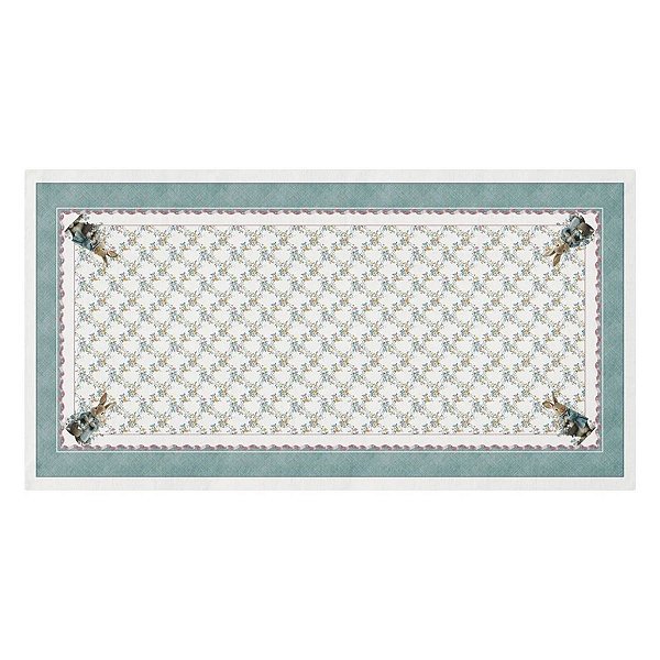 Toalha De Mesa De Pascoa 270x140cm  Reencontros 198047