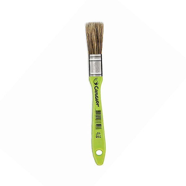 Trincha 710 1/2 " Pol Sintética Verde Condor