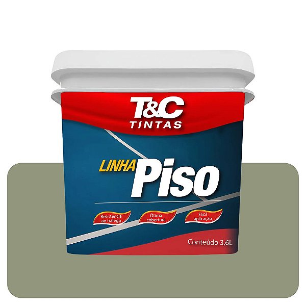Tinta Piso Concreto T&C 3,6L Mega