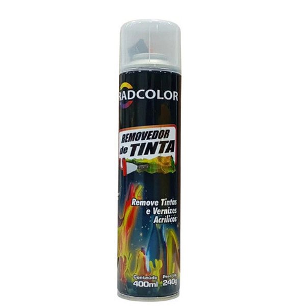 Spray Removedor De Tintas e Verniz 400ml Radnaq