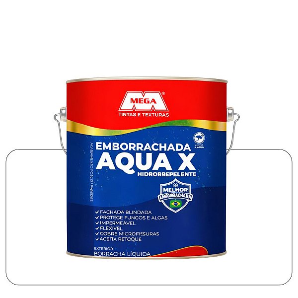 Mega Acqua X Emborrachada Branca 3,6L