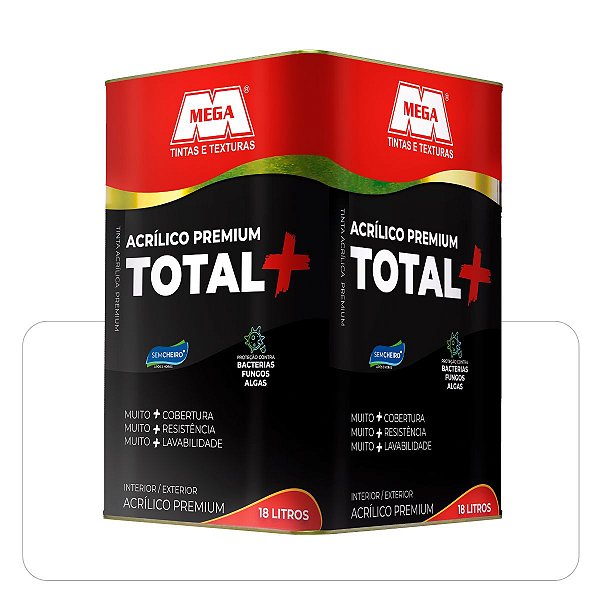 Tinta Mega Premium Branco Fosco Total + 18L