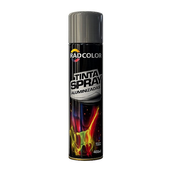 Radcolor Spray Aluminizada Aluminio Oplascente 240G
