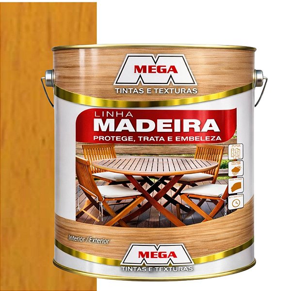 Stain Transparente 3,6L Mega
