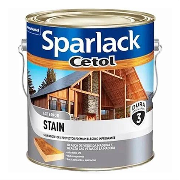 Stain Mogno 3,6L Cetol Efeito Solvente Sparlack Acetinado  Coral