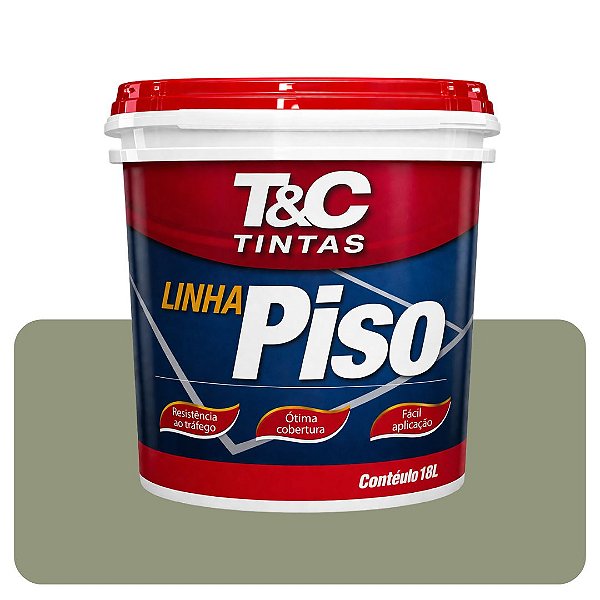Tinta Piso Concreto T&C Balde 18L Mega