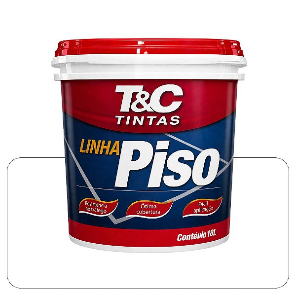 Tinta Piso Branco T&C Balde 18L Mega