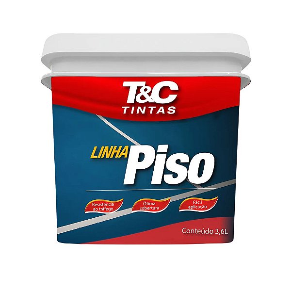 Tinta Piso Branco T&C 3,6L Mega