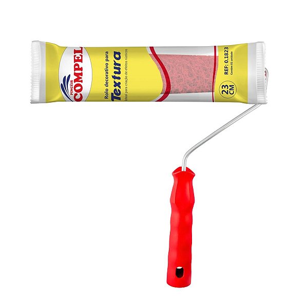 Rolo 23cm Textura Rustica 0.1823 C/Garfo Compel