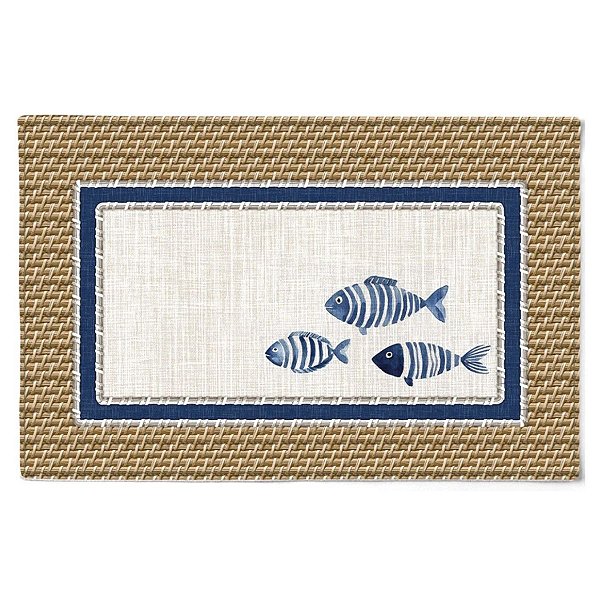 Lugar Americano Acqua Vime 531158  48x31,5cm 2Und