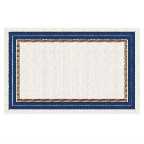Toalha De Mesa De 270x140cm Tradicional Acqua Vime 199078