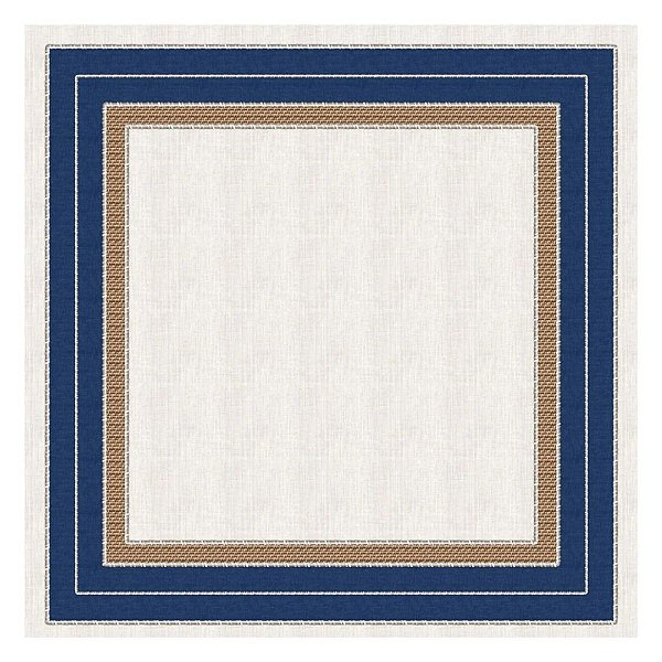 Toalha De Mesa De 140x140cm Tradicional Acqua Vime