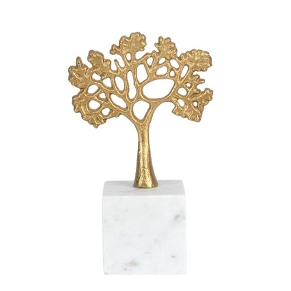 Escultura  Arvore Da Vida 21921 23x14x8cm Mart
