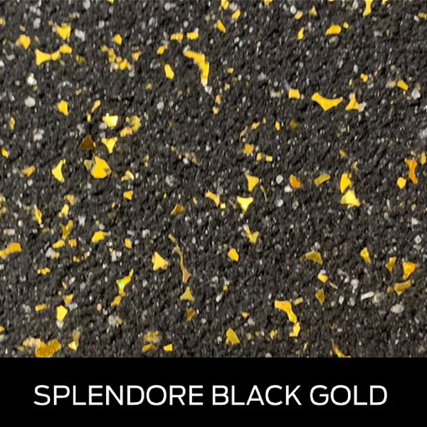 Papel De Parede Liquido Black Gold