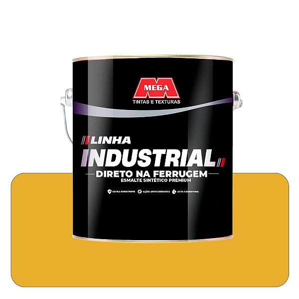 Mega Direto na Ferrugem  Amarelo 0,900ml Esmalte