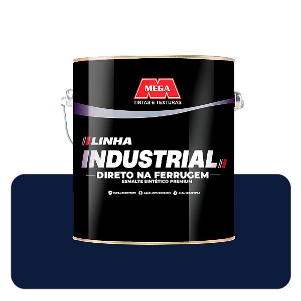 Mega Direto na Ferrugem Azul "Delrey" 0,900ml Esmalte