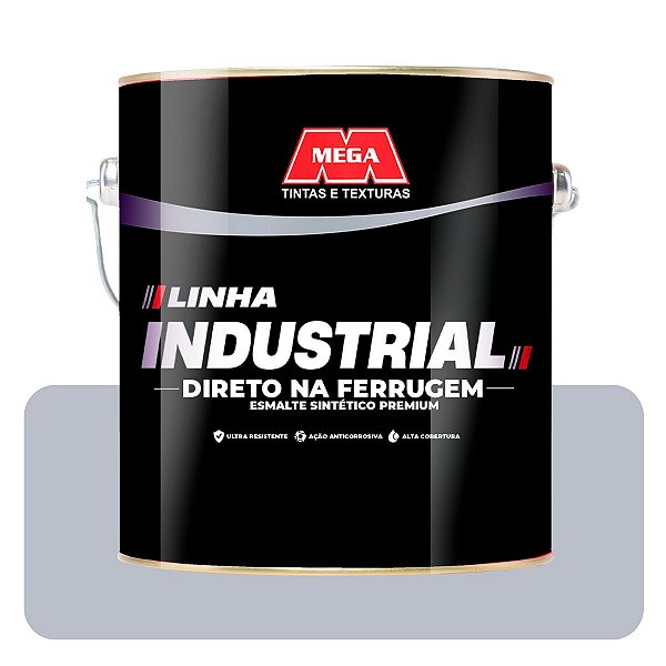 Mega Direto na Ferrugem Cinza 3,6L Esmalte Sintético
