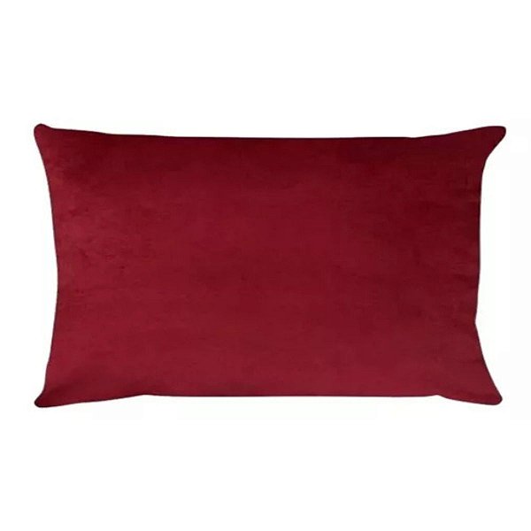 Capa De Almofada Baguete Marsala Premium 348 48x28cm Belchior