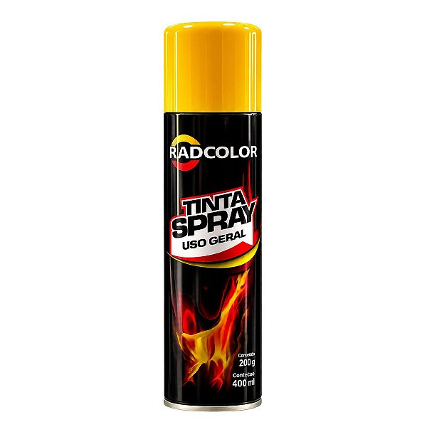 Radcolor Spray Uso Geral Amarelo 400ml