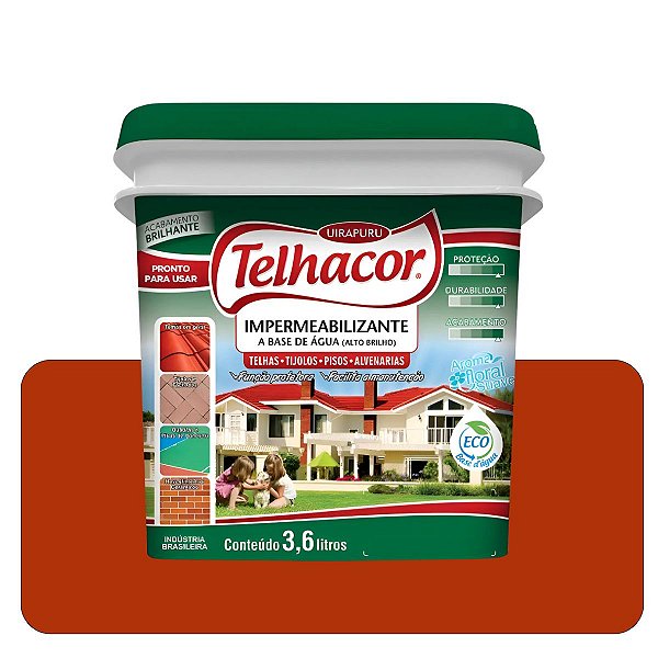 Resina Acrílica Ceramica Base de Água 3,6L Telhacor