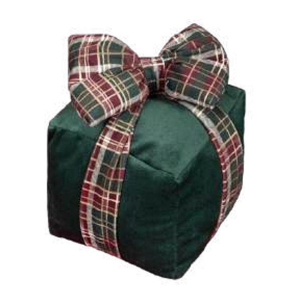 Almofada Natalina Exuberancia Presente Verde 17x20cm 445617