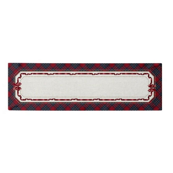 Toalha Caminho de Mesa Natalino Exuberância 42x141cm 530070