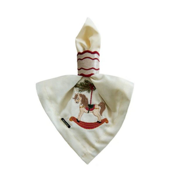 Guardanapo Natalino Holiday Bows 2und 533168 43cm