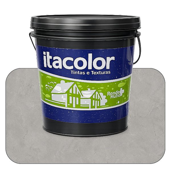 Efeito Cimento Queimado Platina 20kg Itacolor