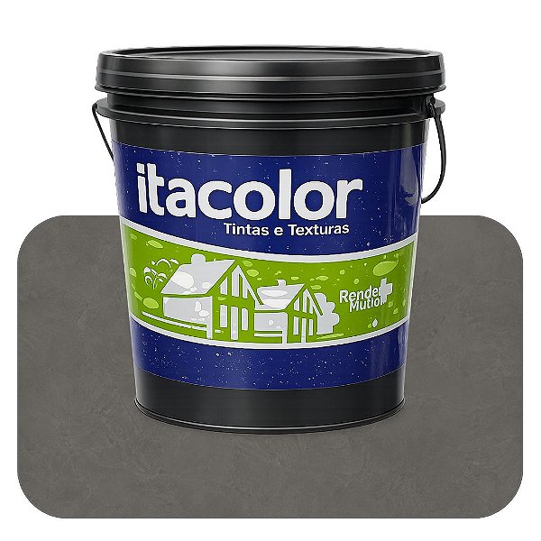 Efeito Cimento Queimado Chumbo 20kg Itacolor