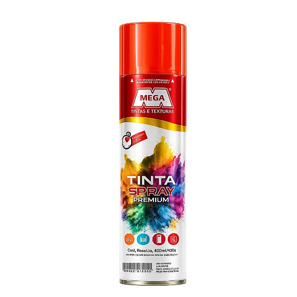 Spray Laranja 400M  Mega