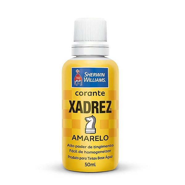 Corante Líquido Amarelo 50ml Xadrez