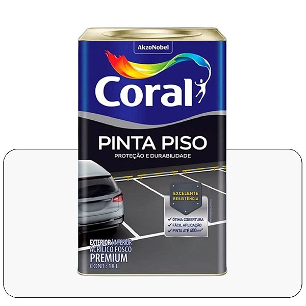 Tinta Piso Branco 18L Coral