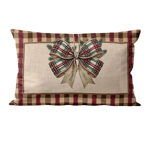 Almofada Natalina Baguete Exuberancia 611 35x55cm