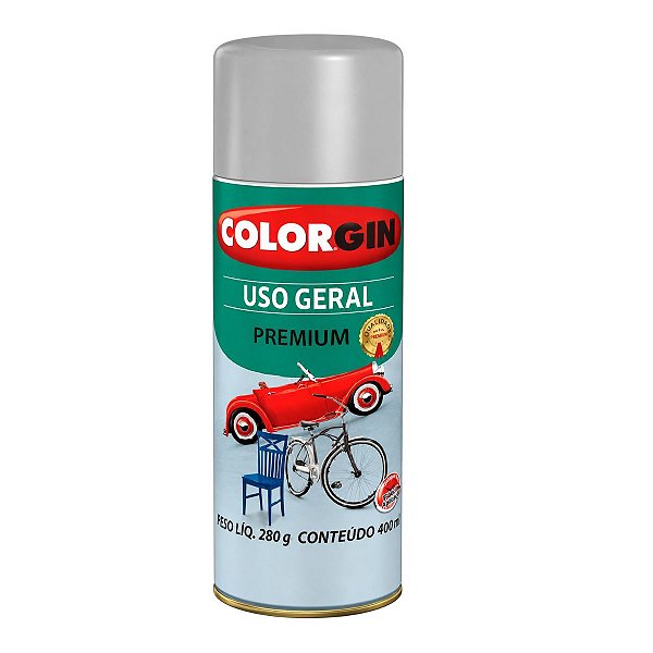 Spray Primer Cinza 400ml Colorgin