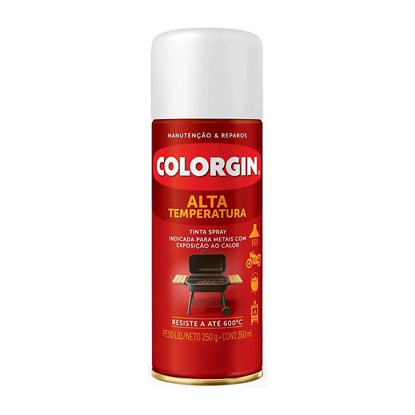 Spray Alta Temperatura Branco Colorgin