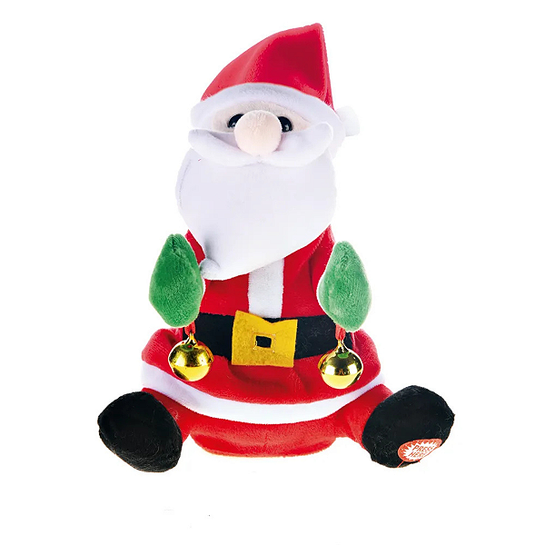 Boneco Natalino Papai Noel C/Movimento 18cm 1111088