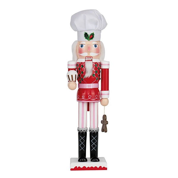 Soldadinho de Chumbo Decorativo Master Chef 36cm 1Unid 1021665